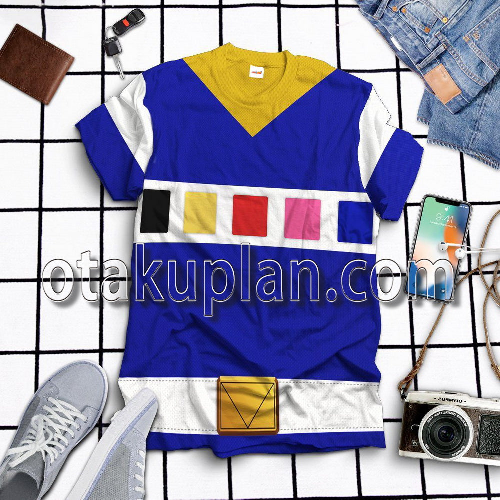 Power Rangers In Space Blue T-Shirt / Hoodie