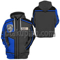 Power Rangers Spd Blue Uniform T-Shirt / Hoodie