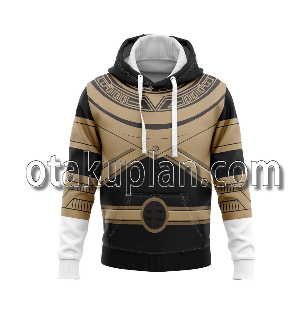 Power Rangers Zeo Gold Ranger Trey of Triforia Fullset Cosplay Hoodie