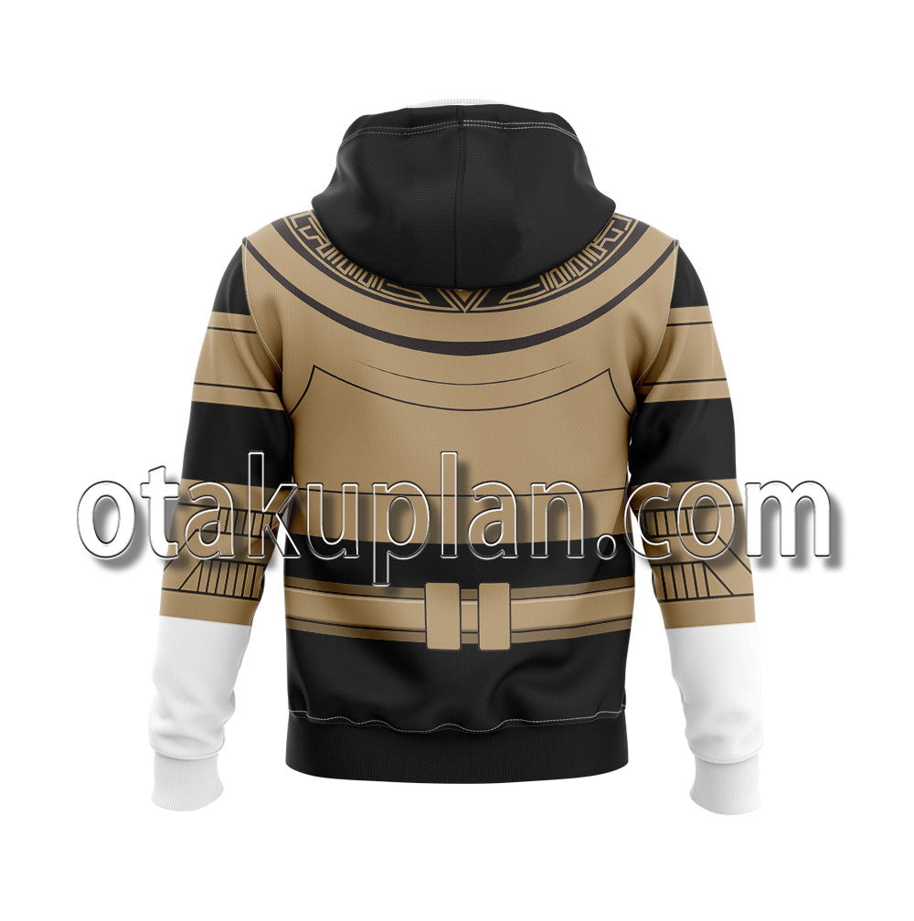 Power Rangers Zeo Gold Ranger Trey of Triforia Fullset Cosplay Hoodie