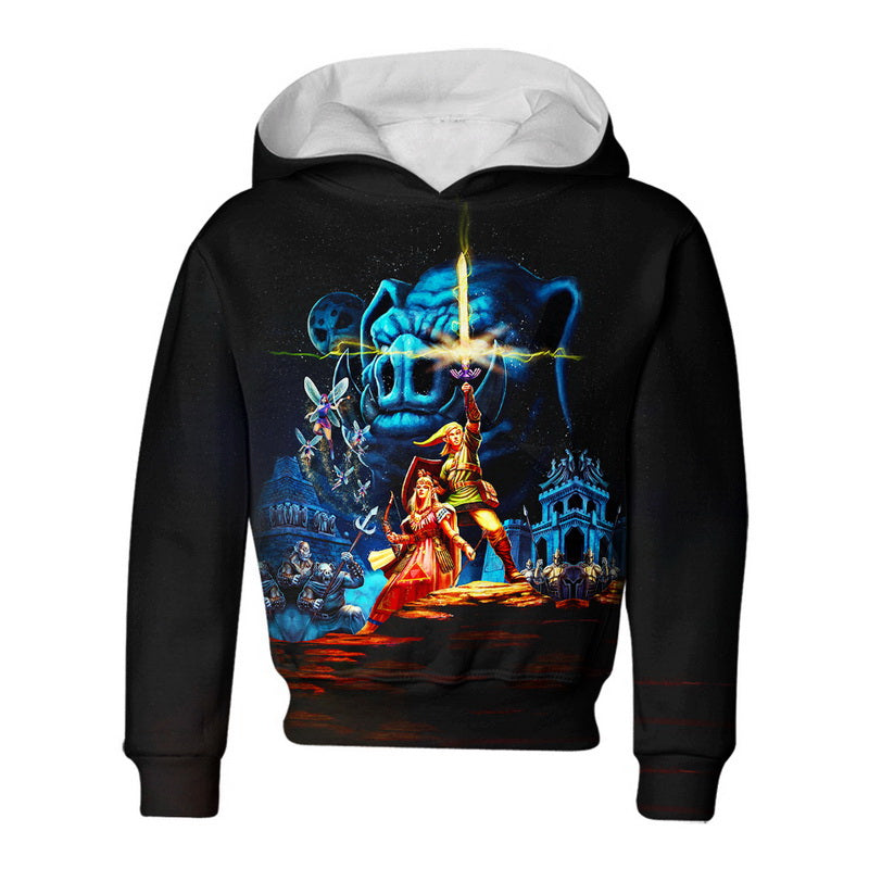 Princess Zelda And Link Hoodie / T-Shirt