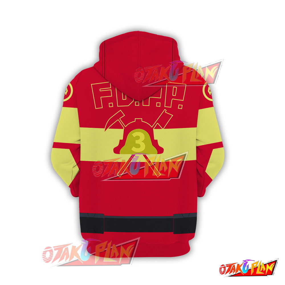 Promare uniform Cosplay Hoodie