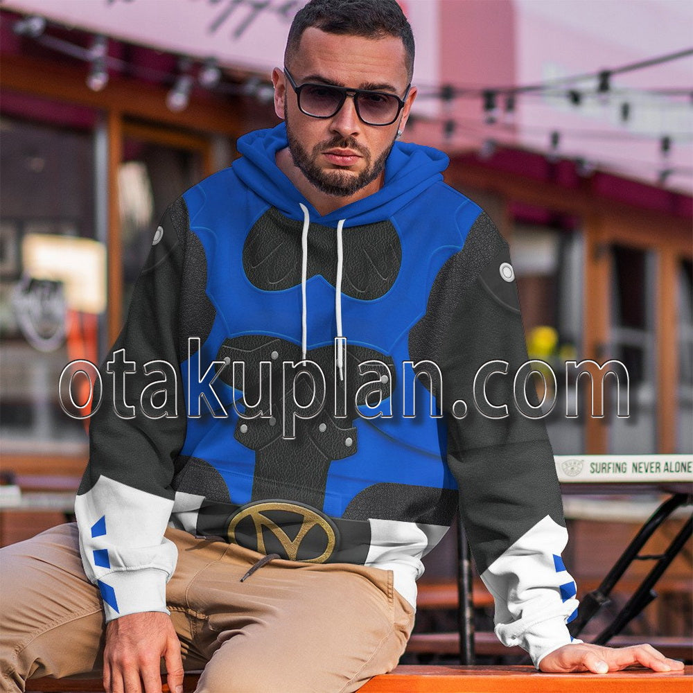 Psycho Rangers Blue Psycho Costume T-Shirt / Hoodie