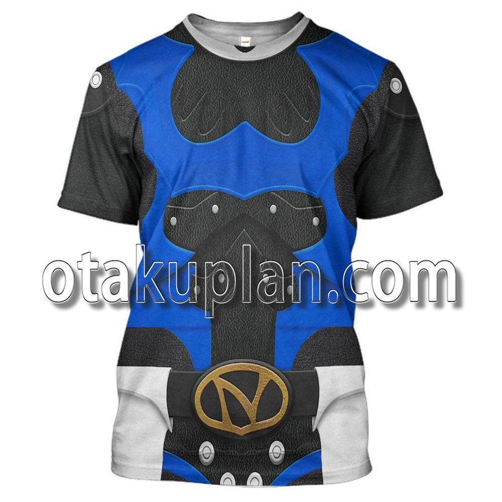 Psycho Rangers Blue Psycho Costume T-Shirt / Hoodie