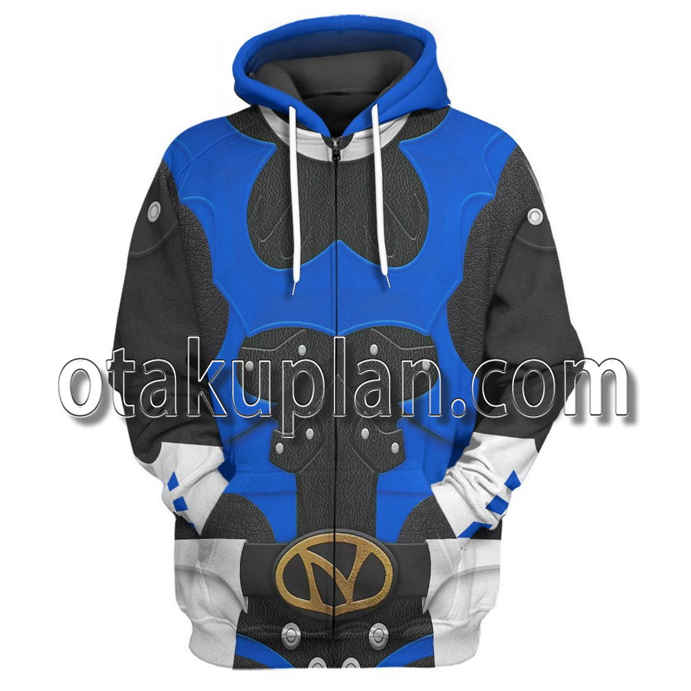 Psycho Rangers Blue Psycho Costume T-Shirt / Hoodie