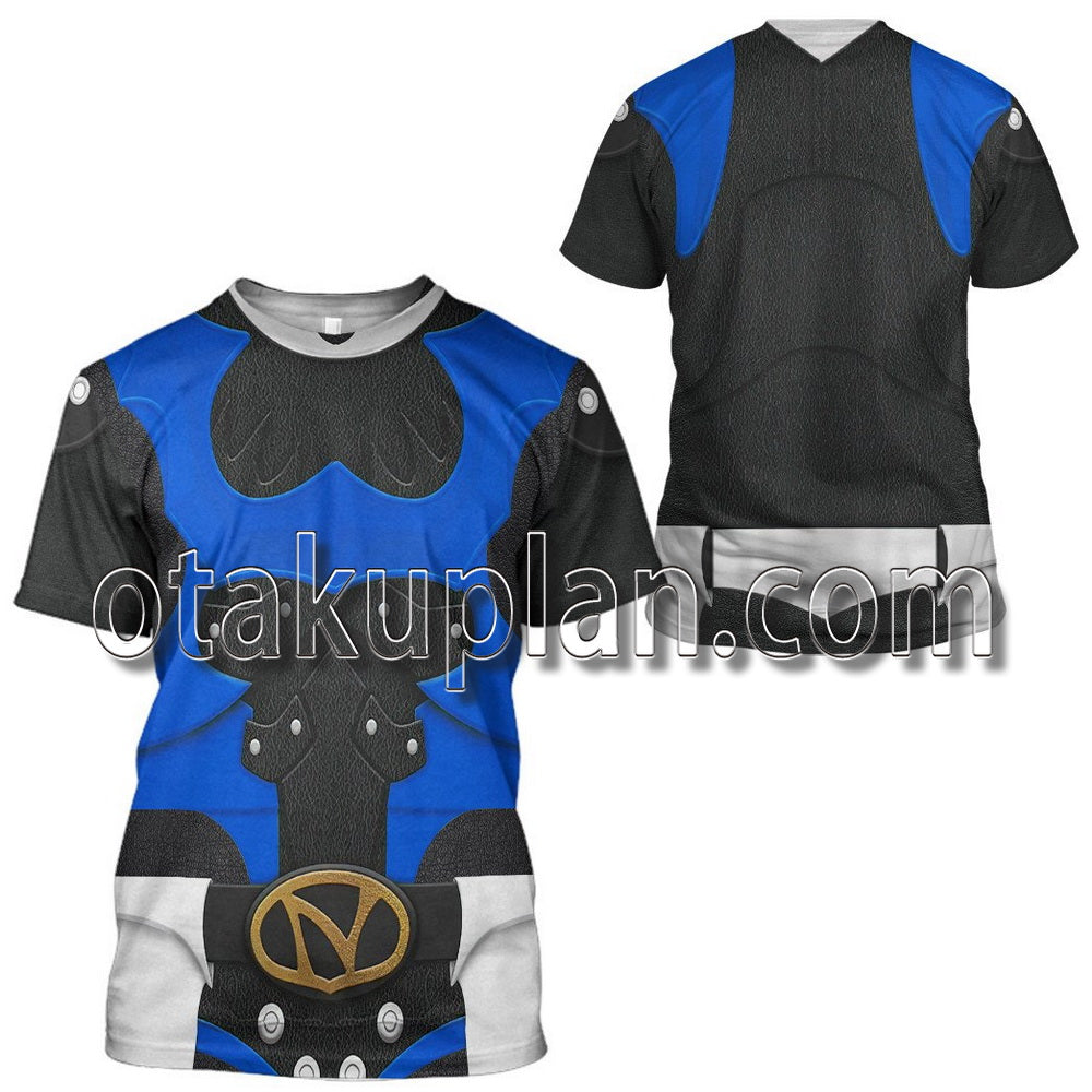 Psycho Rangers Blue Psycho Costume T-Shirt / Hoodie