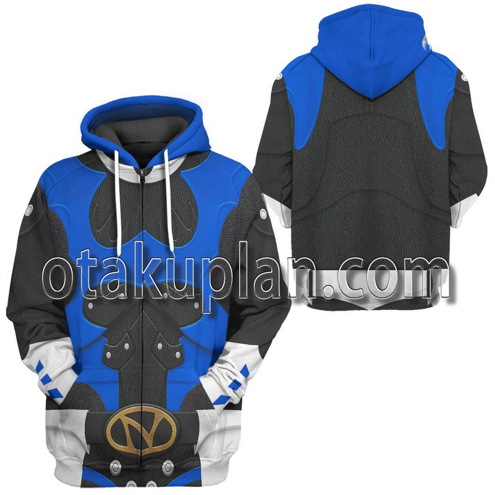 Psycho Rangers Blue Psycho Costume T-Shirt / Hoodie