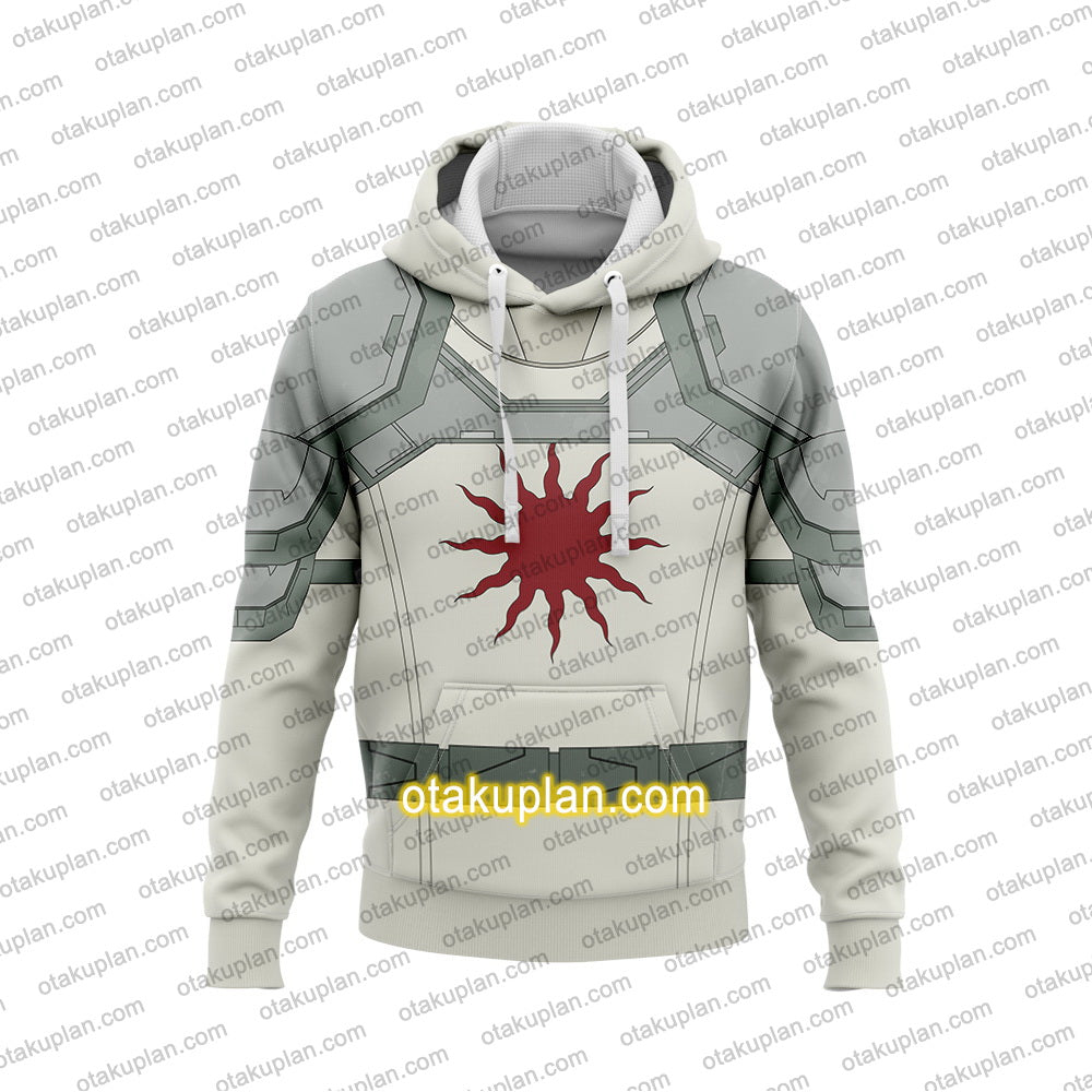 Raised by Wolves Mithraism warrior Cosplay Hoodie