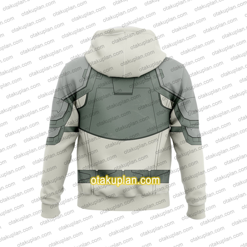 Raised by Wolves Mithraism warrior Cosplay Hoodie