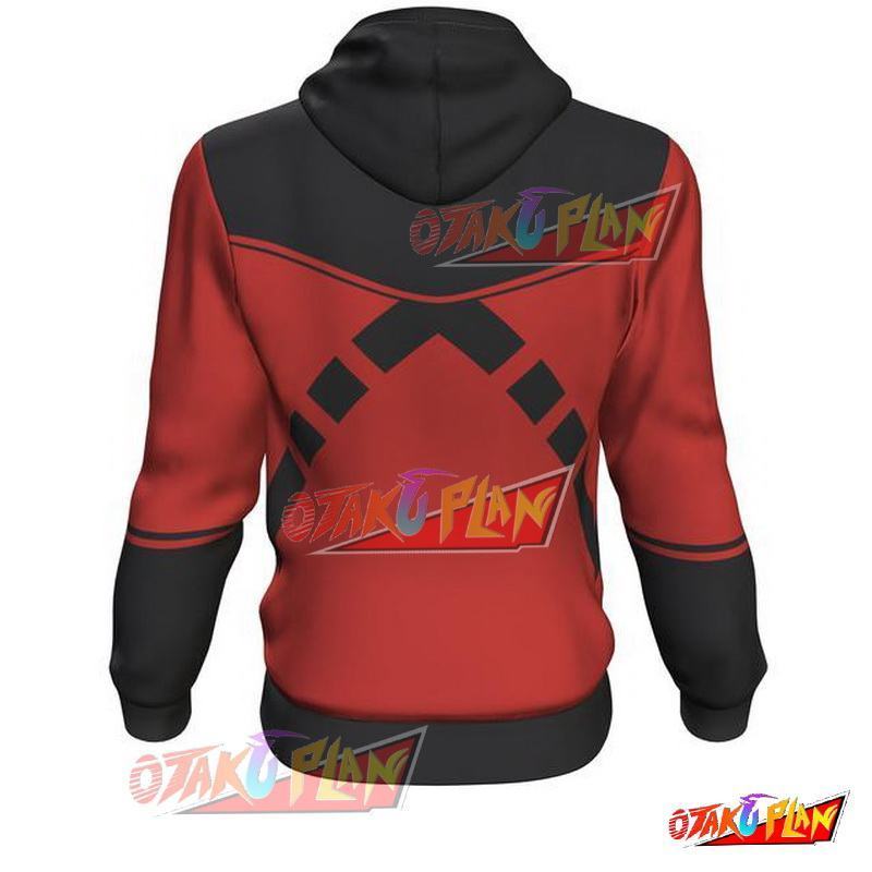 Red Robin Tim Drake All Over Print Pullover Hoodie