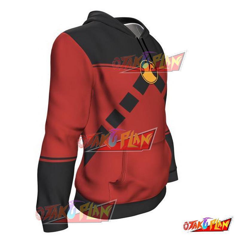 Red Robin Tim Drake All Over Print Pullover Hoodie