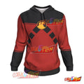 Red Robin Tim Drake All Over Print Pullover Hoodie