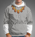 Red Sonja Mail Suit Cosplay Hoodie