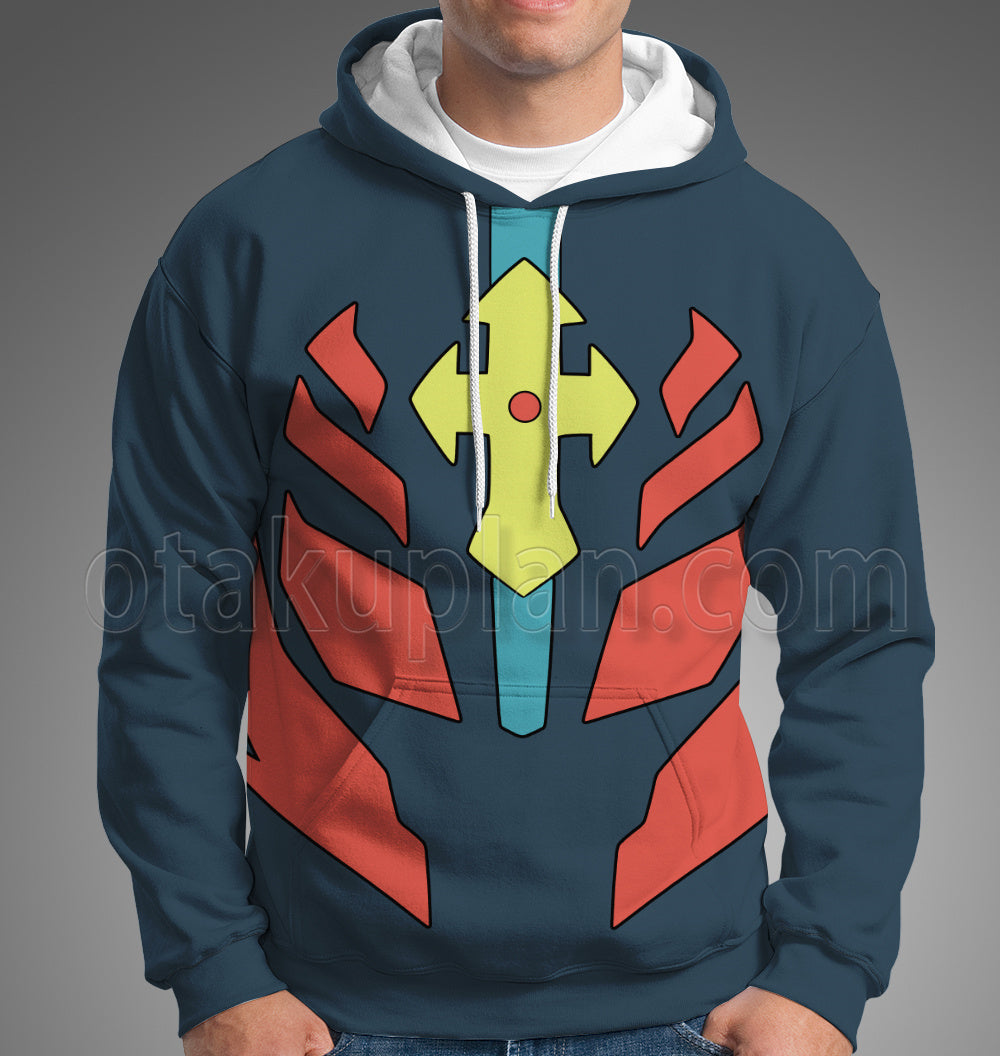 Rey Mysterio Vs La Oscuridad Header Cosplay Hoodie