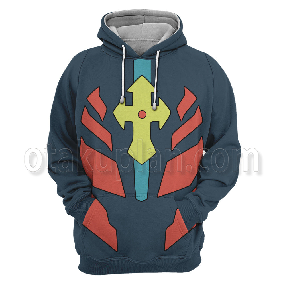 Rey Mysterio Vs La Oscuridad Header Cosplay Hoodie