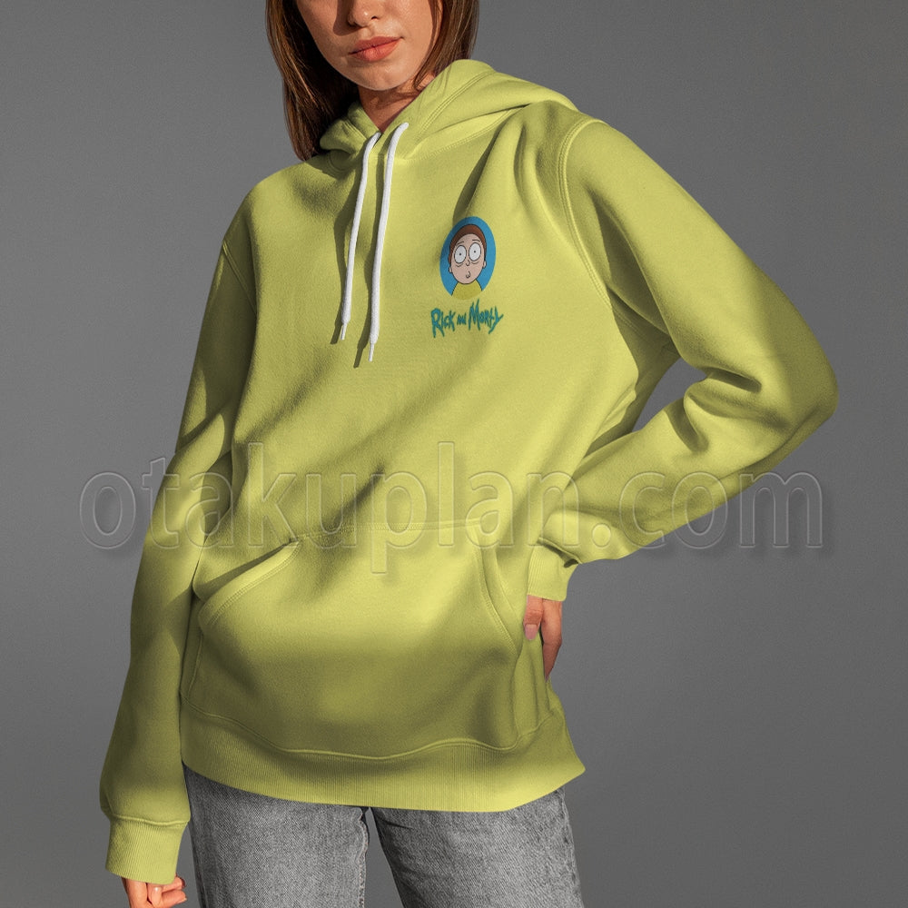 Rick And Morty Morty Smith Cosplay Hoodie
