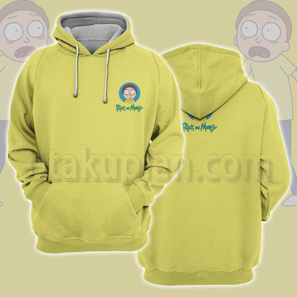Rick And Morty Morty Smith Cosplay Hoodie