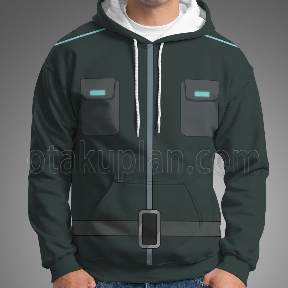 Rick And Morty Rick Black Cosplay Hoodie
