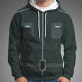 Rick And Morty Rick Black Cosplay Hoodie