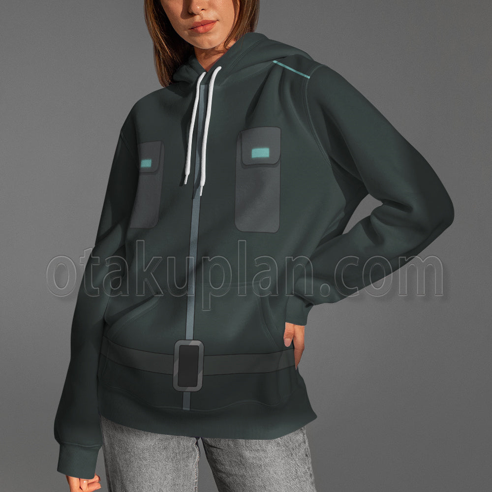 Rick And Morty Rick Black Cosplay Hoodie