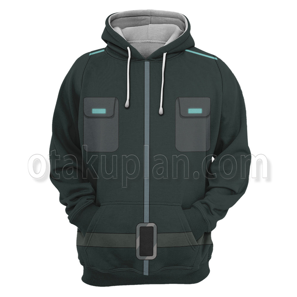 Rick And Morty Rick Black Cosplay Hoodie