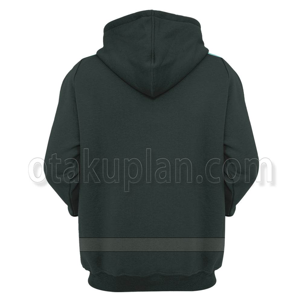 Rick And Morty Rick Black Cosplay Hoodie
