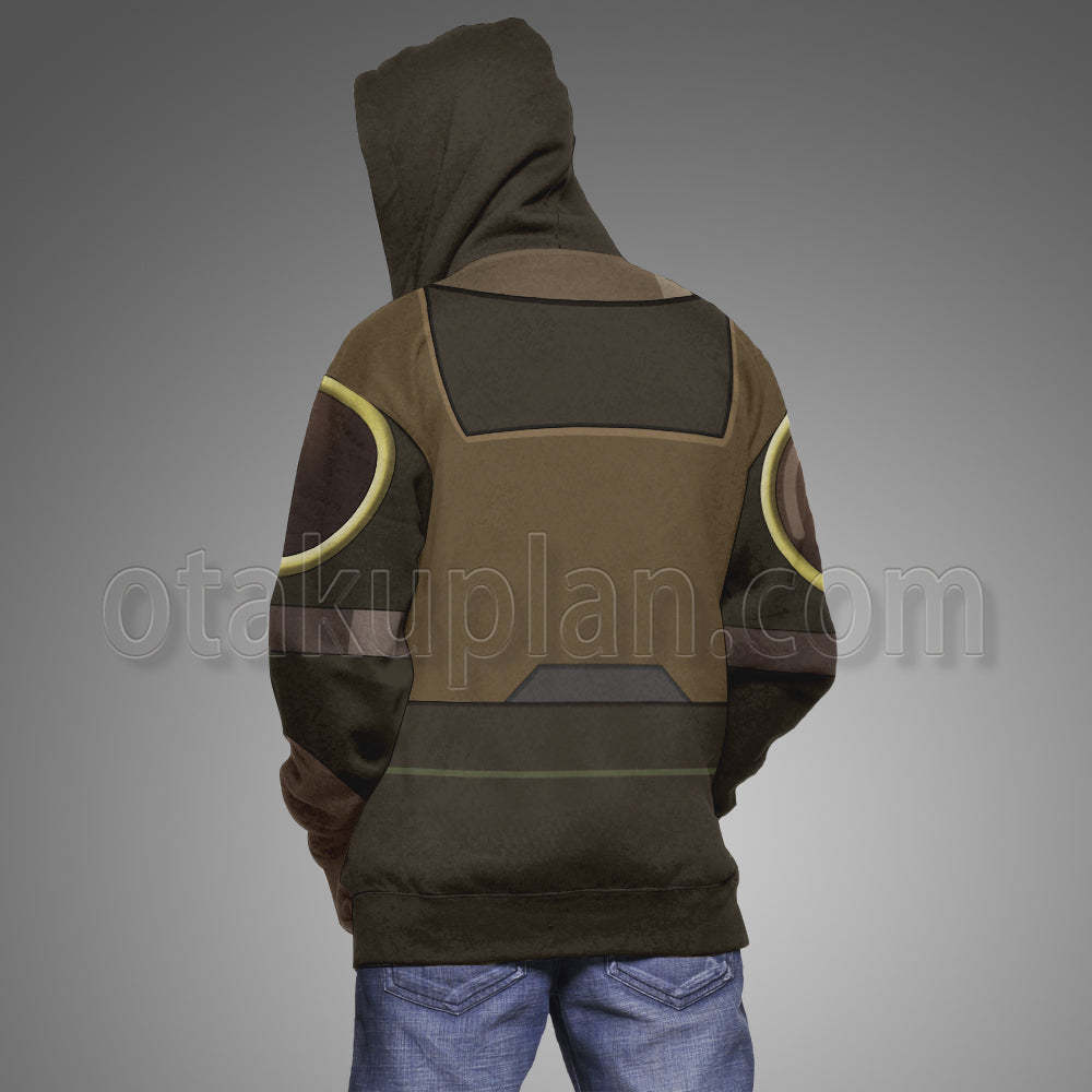 Rick And Morty Rick D99 Uniform Cosplay Hoodie
