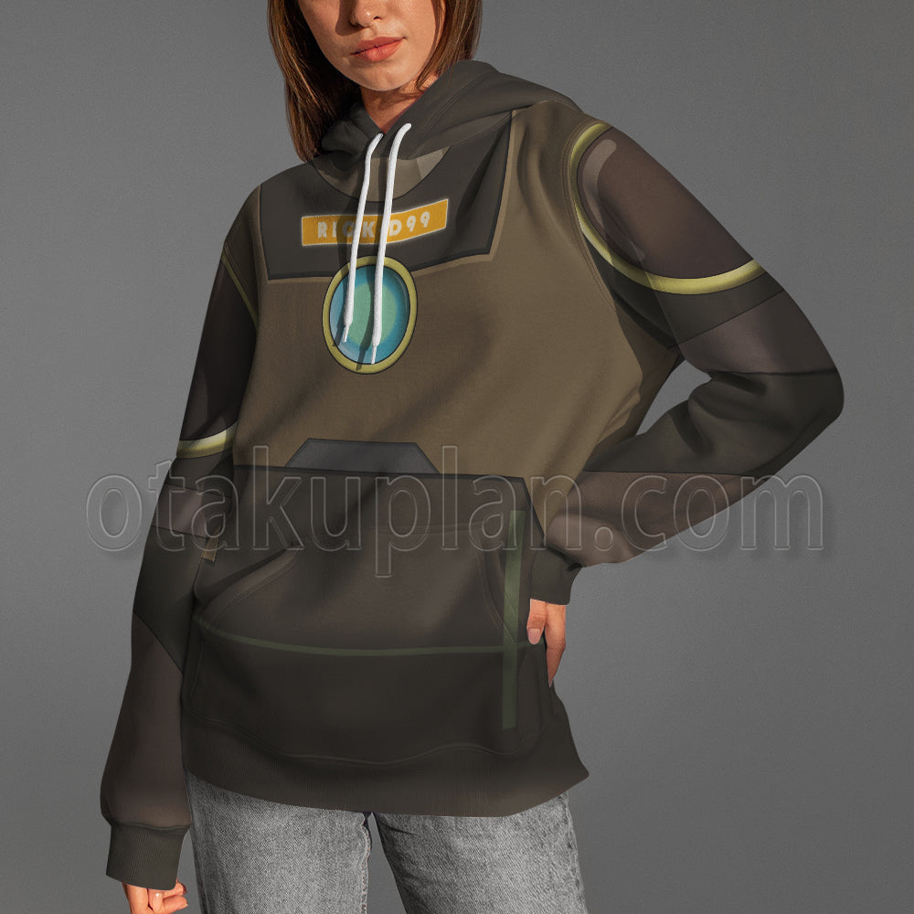 Rick And Morty Rick D99 Uniform Cosplay Hoodie