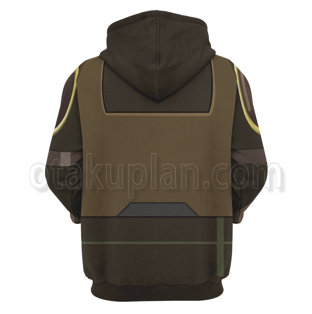 Rick And Morty Rick D99 Uniform Cosplay Hoodie