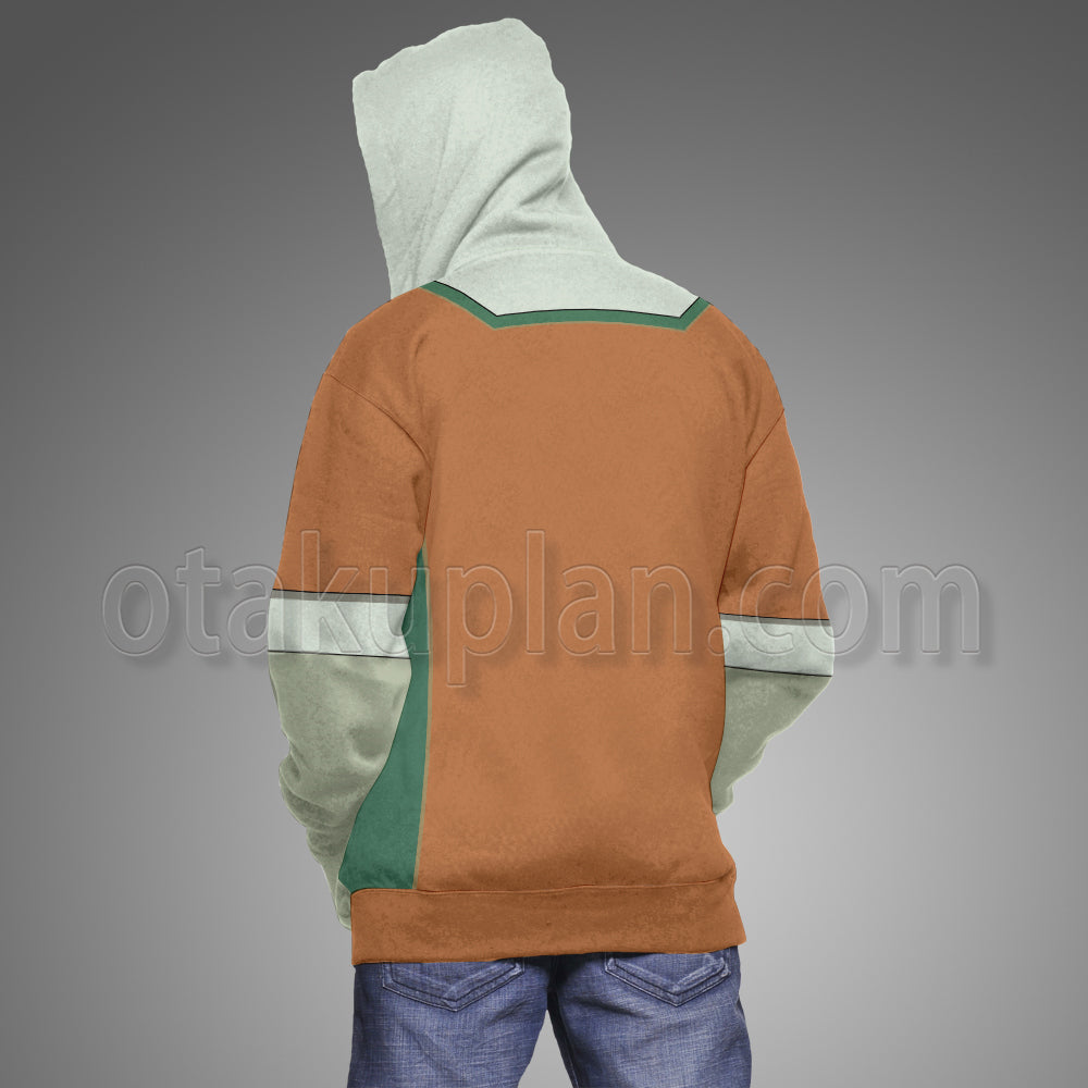 Rick And Morty Rick Prison Uniform Cosplay Hoodie