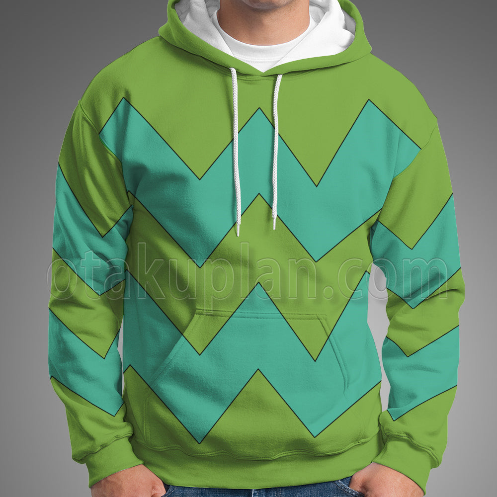 Rick And Morty Scary Terry Green Cosplay Hoodie