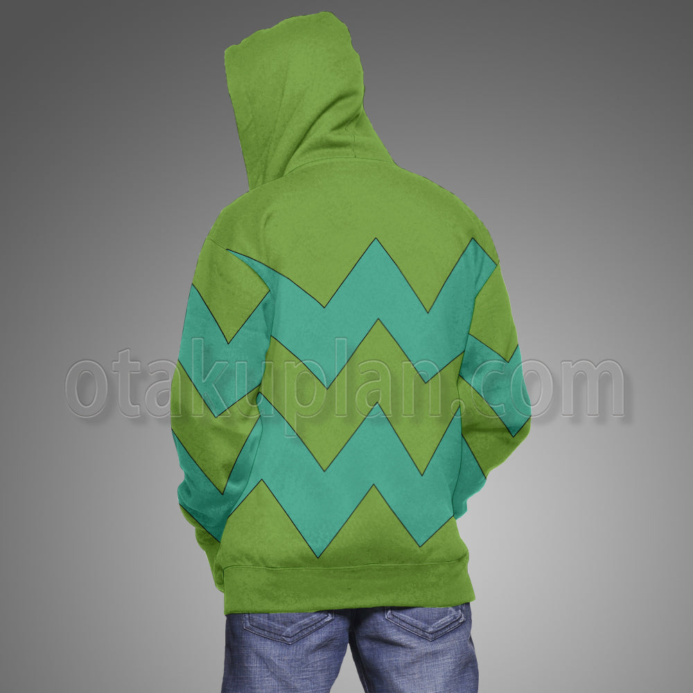 Rick And Morty Scary Terry Green Cosplay Hoodie