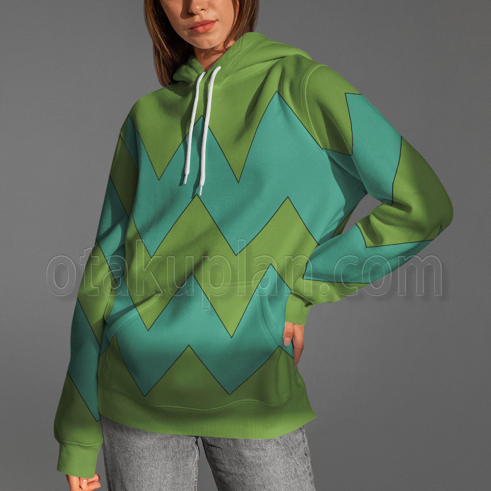 Rick And Morty Scary Terry Green Cosplay Hoodie