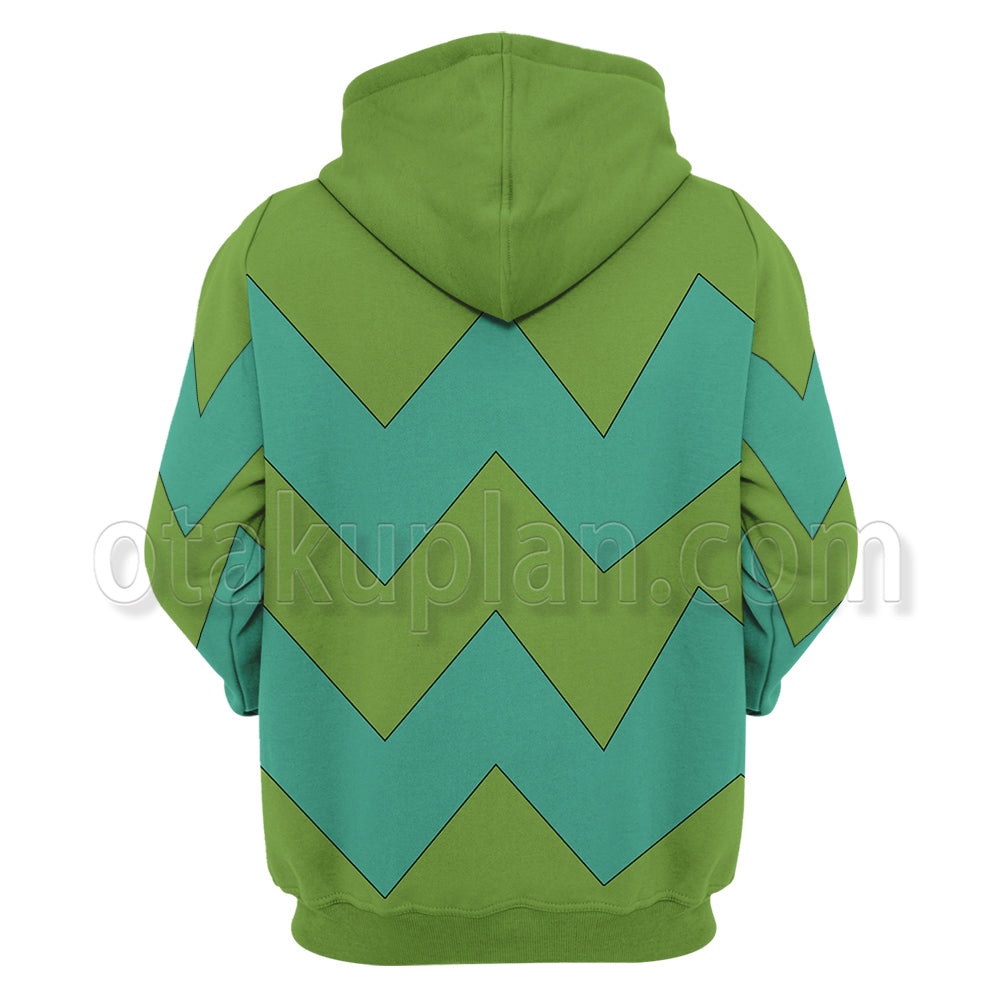 Rick And Morty Scary Terry Green Cosplay Hoodie