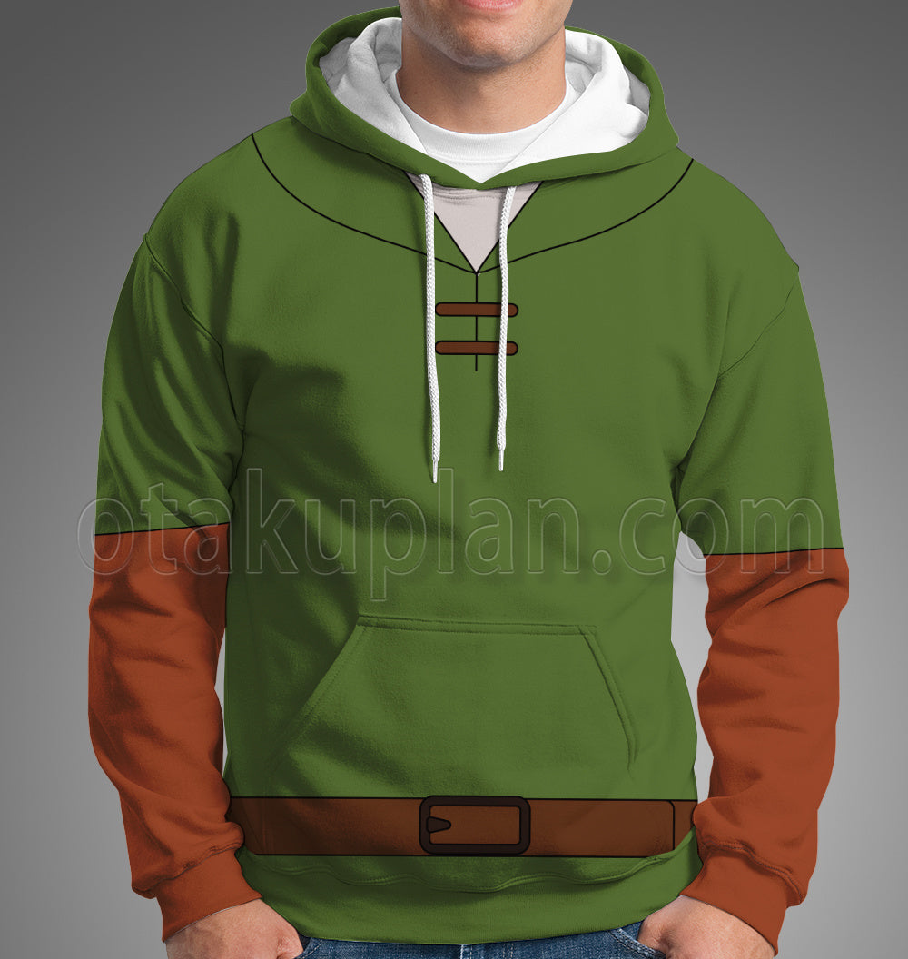 Robin Hood Hunter Suit Cosplay Hoodie