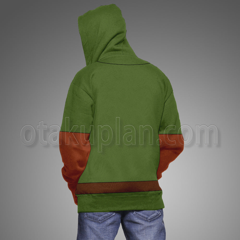 Robin Hood Hunter Suit Cosplay Hoodie