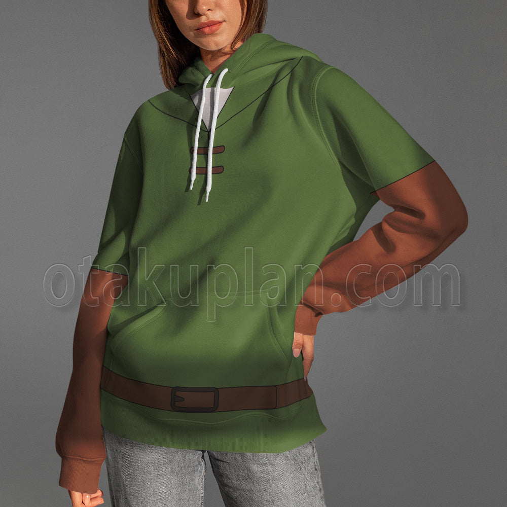 Robin Hood Hunter Suit Cosplay Hoodie
