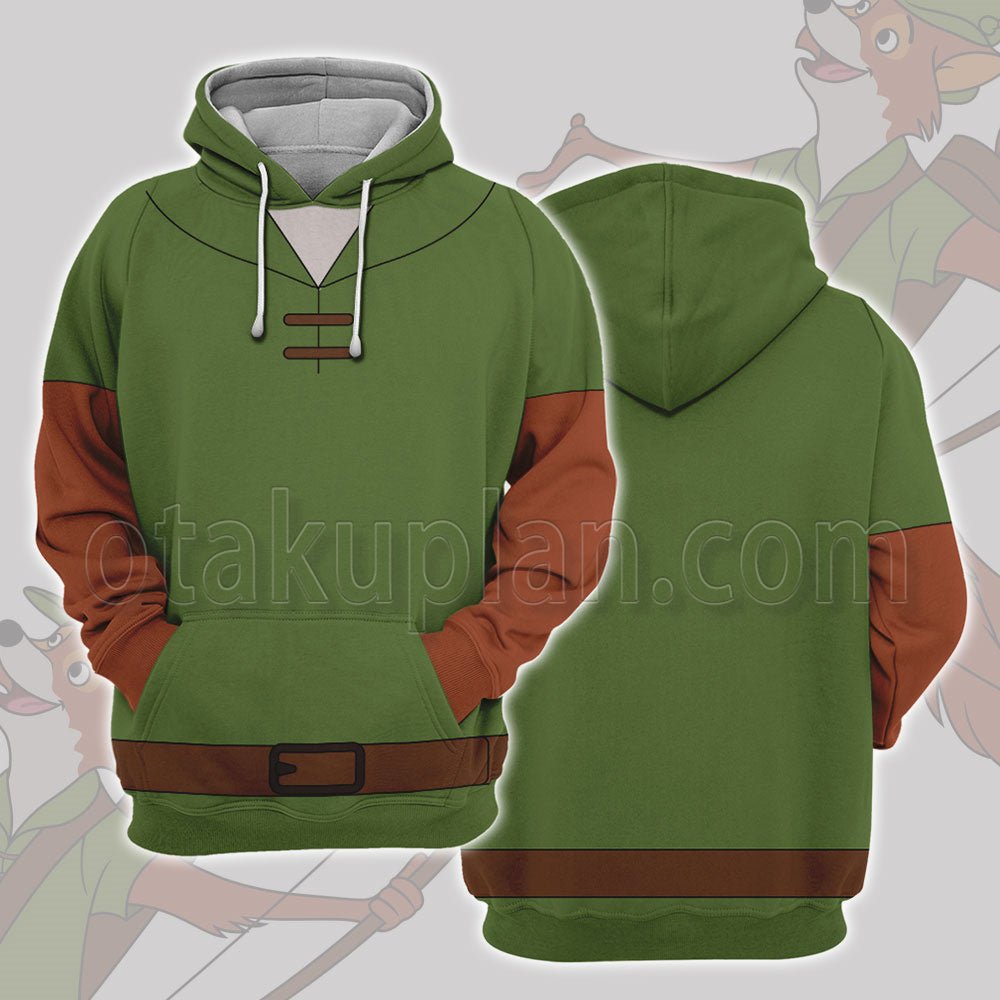 Robin Hood Hunter Suit Cosplay Hoodie