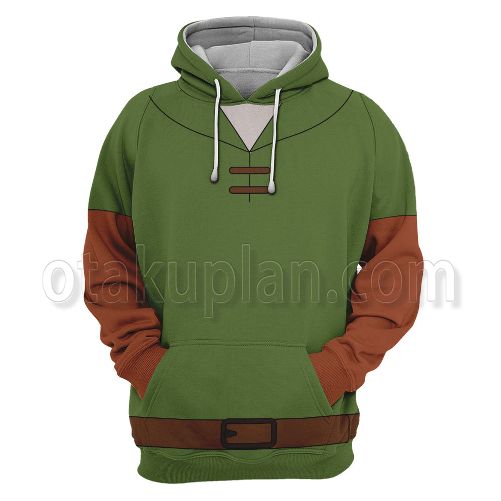 Robin Hood Hunter Suit Cosplay Hoodie