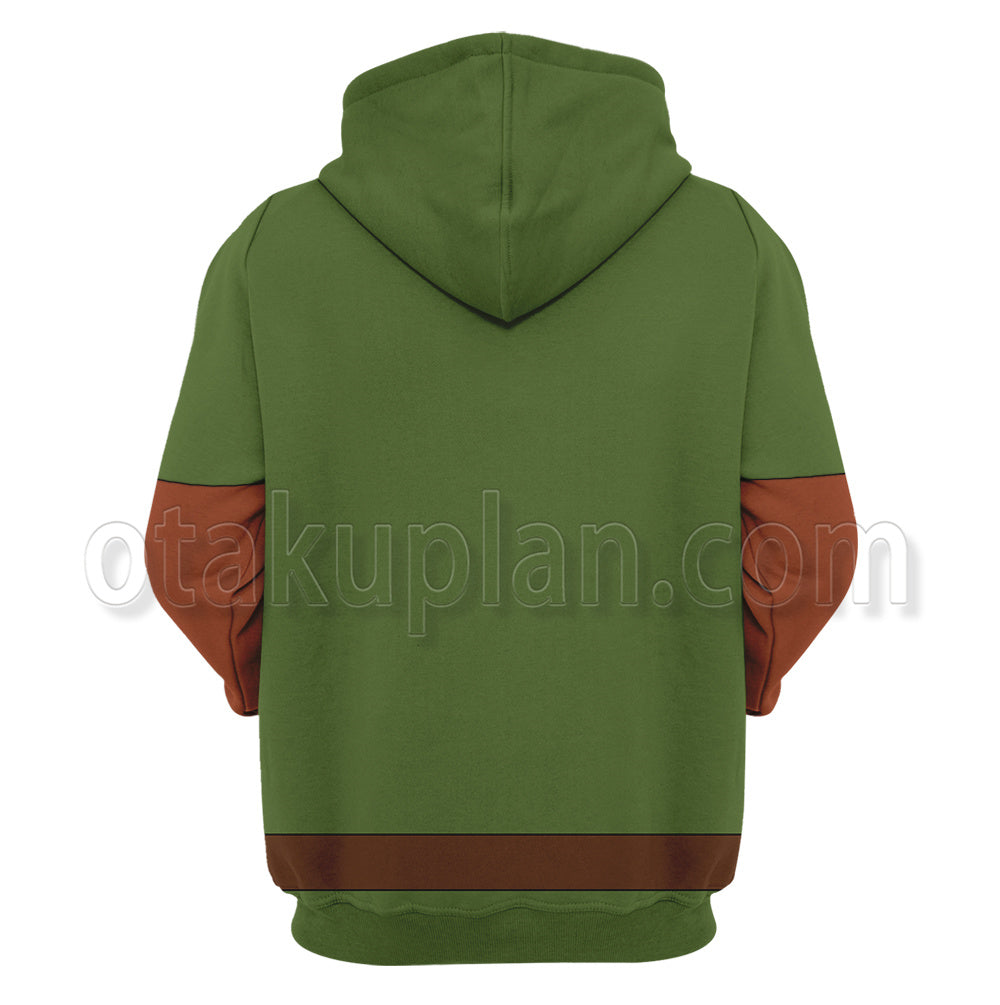 Robin Hood Hunter Suit Cosplay Hoodie