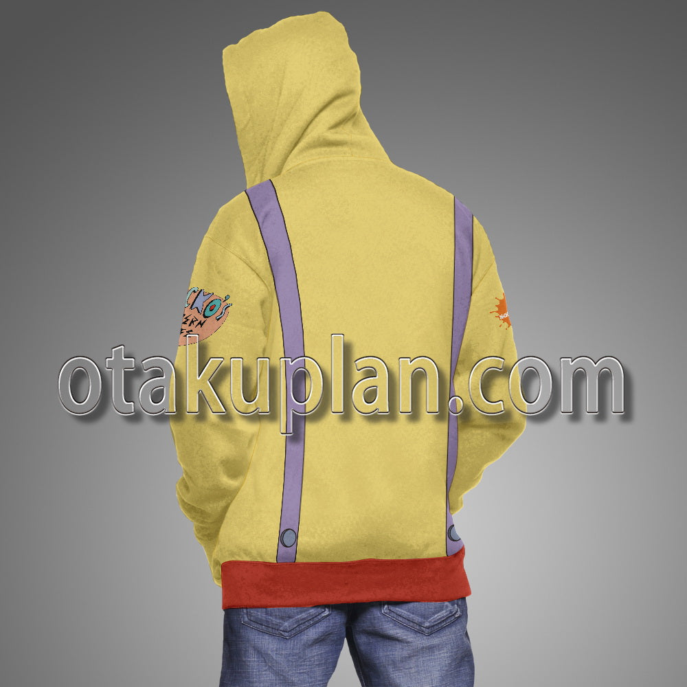 Rocko s Modern Life Heffer Steer Wolfe Cosplay Hoodie