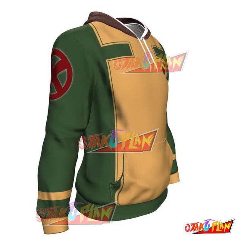 Rogue X men Cosplay All Over Print Pullover Hoodie