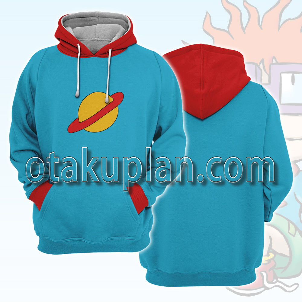 Rugrats Chuckie Finster Cosplay Hoodie