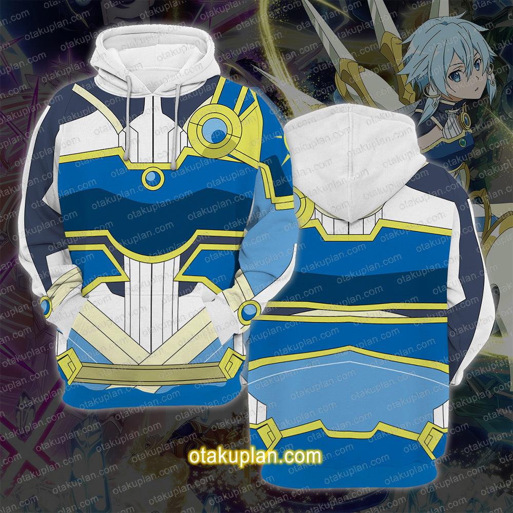 SAO Alicization War of Underworld Part 2 Sinon Cosplay Hoodie