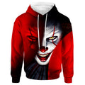 Scary Pennywise Mask Hoodie / T-Shirt