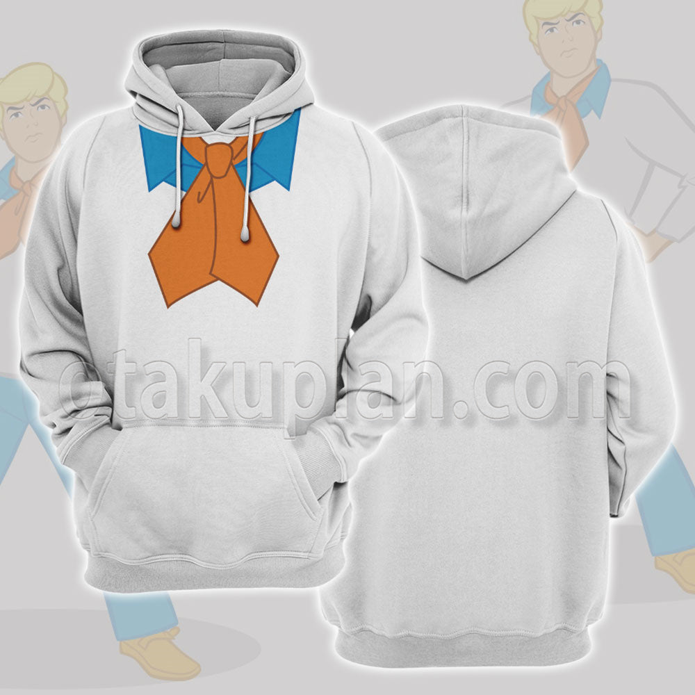 Scooby Doo Fred Jones Cosplay Hoodie