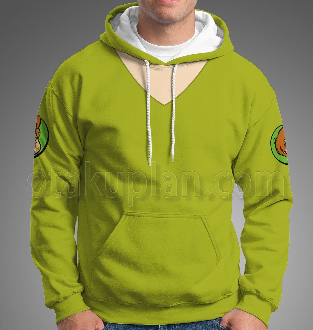 Scooby Doo Shaggy Rogers Cosplay Hoodie