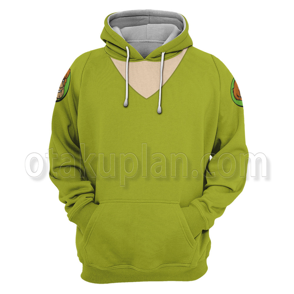 Scooby Doo Shaggy Rogers Cosplay Hoodie