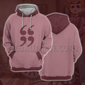 Scott Pilgrim Takes Off Protagonist Double Quote Pattern Cosplay Hoodie