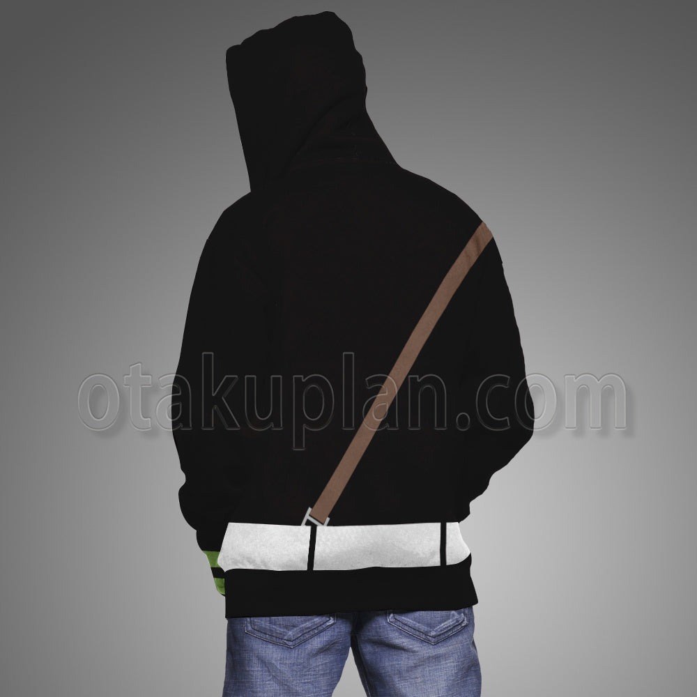 Seraph Of The End Imperial Demon Army Black Uniform Cosplay Hoodie